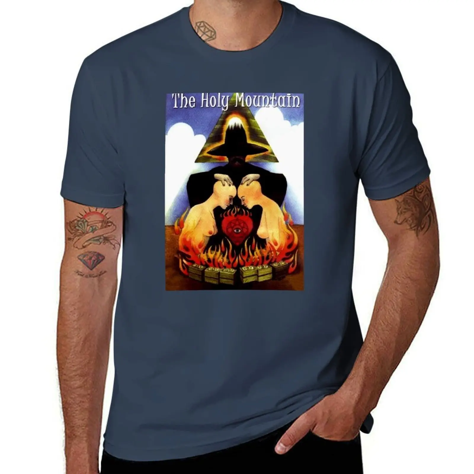 

The HOLY MOUNTAIN T-Shirt Daily Wear Print T-Shirt
