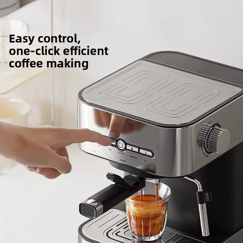 Coffee machine, semi-automatic household tool coffee extractor