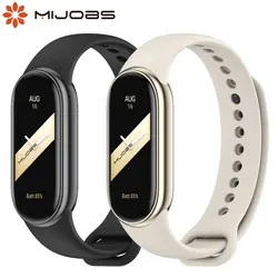 Bracelet for Mi Band 9 10 Strap for Xiao mi Smart Band 9 8 SmartWatch Global Version Silicone Wristband Miband 8 Wrist Strap