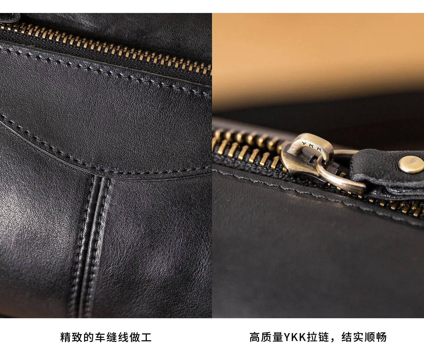 PNDME-Organizer handgefertigte Vintage-Umhängetasche aus echtem Leder für Herren, lässige Pendler-Luxus-Umhängetasche aus echtem Rindsleder. – Detail 13