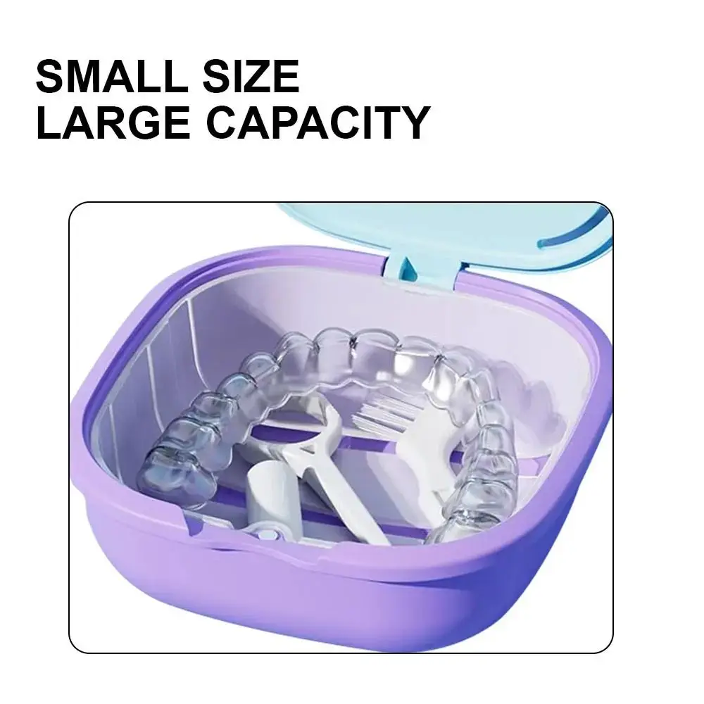 

Многофункциональный портативный органайзер для зубных протезов с зеркалом, дренажной корзинкой и вентиляцией