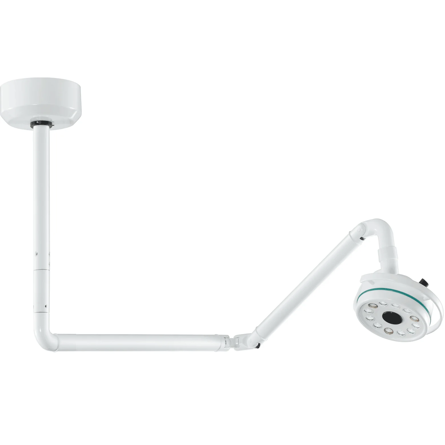 Luz de operación de techo médica veterinaria de cirugía plástica tipo colgante de gran oferta LED montada en la pared