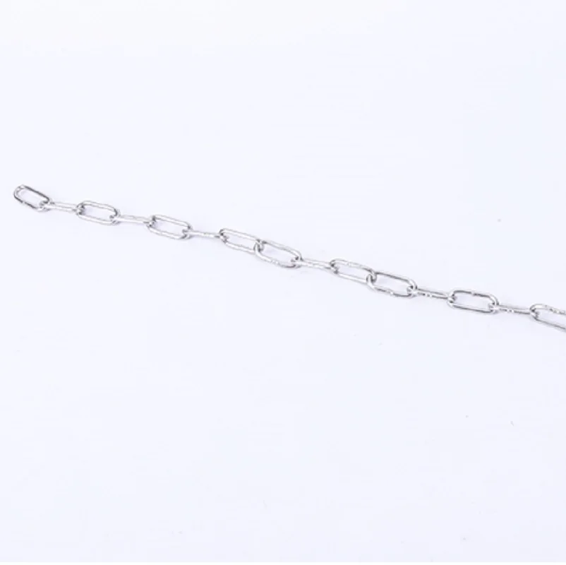 4-5MM 304 stainless steel chain pet ceiling lamp chain animal dog cable light clothesline guardrail line hardware
