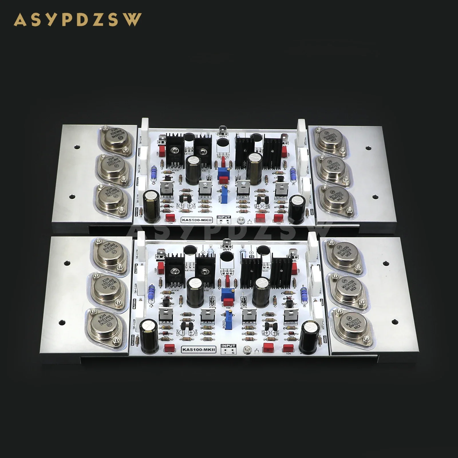 

1 Pair Stereo HI-END KSA100-MKII Class A Audiophile MJ15024/MJ15025 Power amplifier DIY Kit/Finished board 40--200W