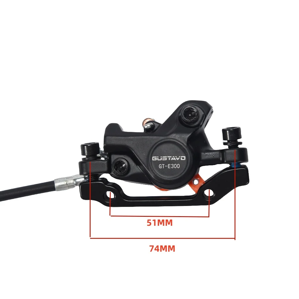 Gustavo E-Bike MTB Hydraulic Disc Brake ，SM /2 Pin Plug Electric Scooter Folding Mtb Bike Power Off ebrake