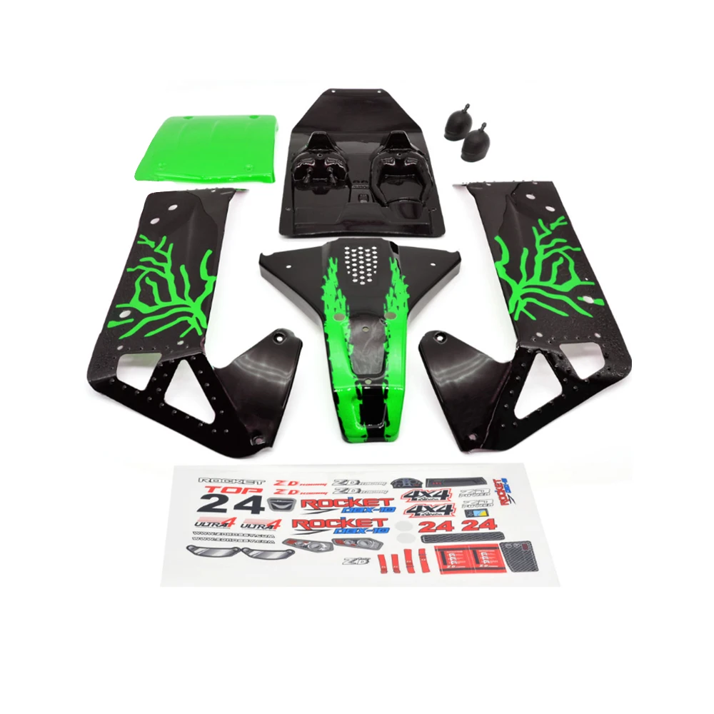 ZD Racing color Car Shell Interior Assembly Sticker 7534/7535/7536/7537 for 1/10 DBX-10 DBX 10 Brushless RC Desert Buggy Car