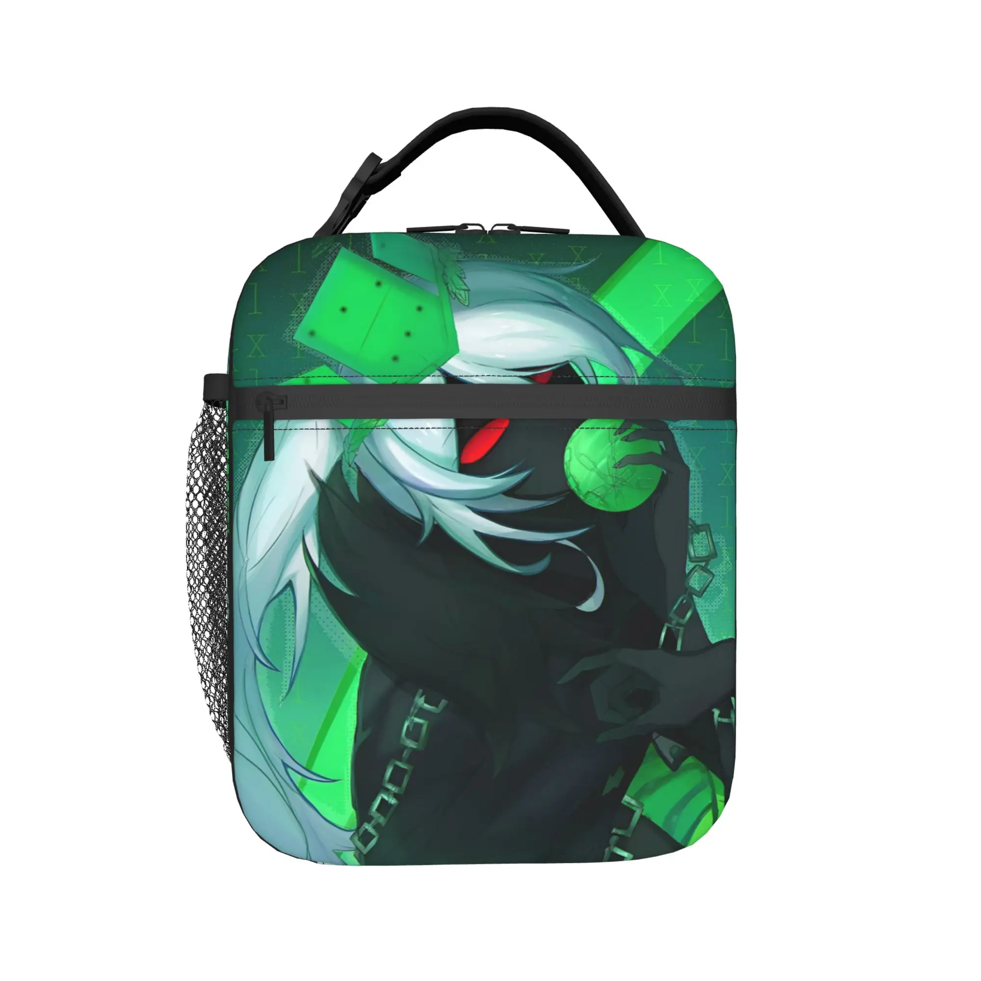 Horror Game Forsakens Insulated Lunch Bags Cooler Bag Reusable,Lunch Container Leakproof Lunch Box Tote Food Bag Beach  Picnic