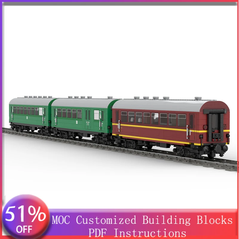 

2556 деталей: Модульный конструктор-локомотив для железнодорожных перевозок (четырехосный), технология MOC, DIY игрушка, подарок на день рождения