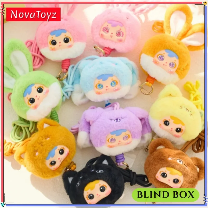 

2025 New Genuine Samuel Cute Pet Paradise Series Mobile Phone Lanyard Blind Box Girls Gift Ornament Cute Doll Trendy Toy