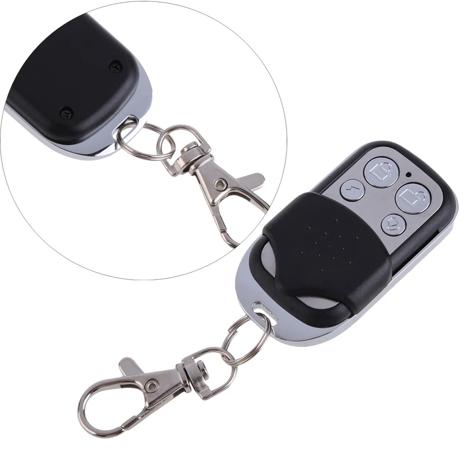 433MHz Universal Garage Door Remote Control Fob
