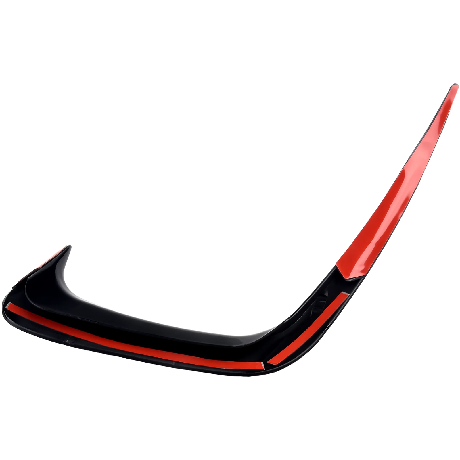 Rear Bumper Splitter Canard Cover Spoiler Vent Sticker for BMW For G20 G28 2019 and Newer Models 2PCS for Rear Left Right