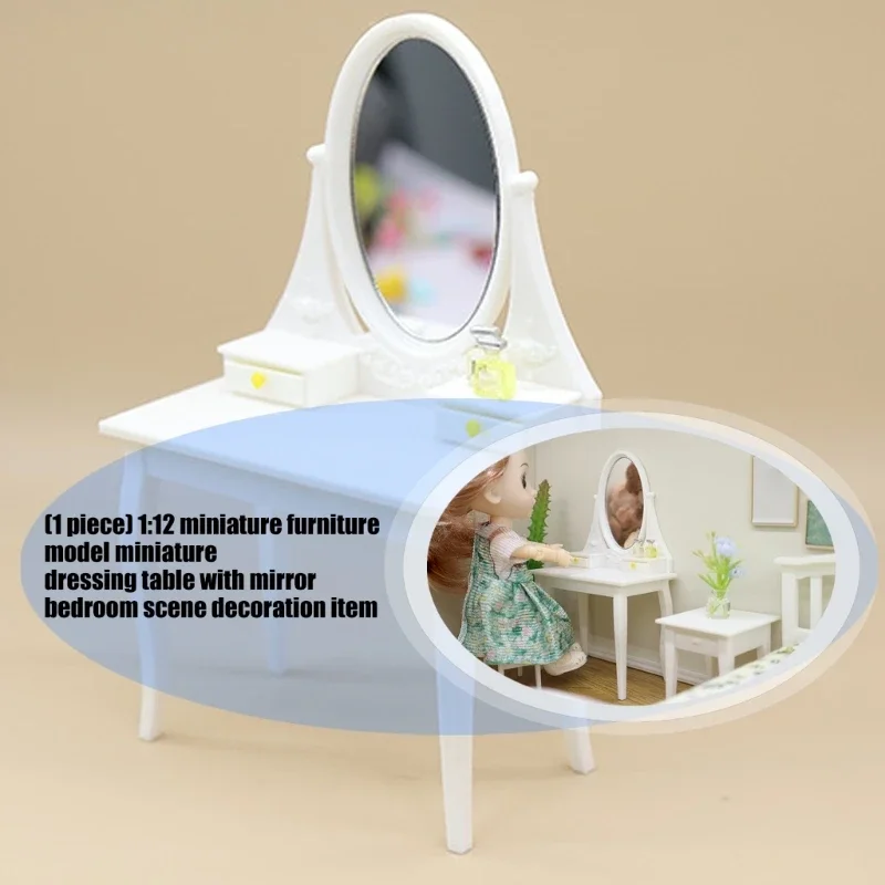 

Традиционный стиль, масштаб 1/12, мини-мебель для белой комнаты, комод, реалистичное мастерство, 15UB