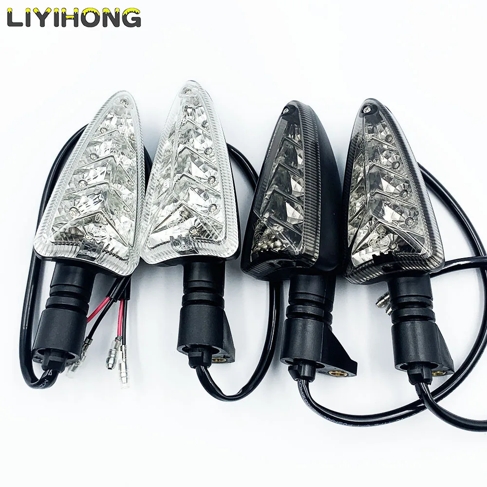 LED Turn Signal Light Indicator For Aprilia RSV 4R Caponord 1200 RS4 125 SXV550 SR Motard 125 Motorcycle Front/Rear Lamp