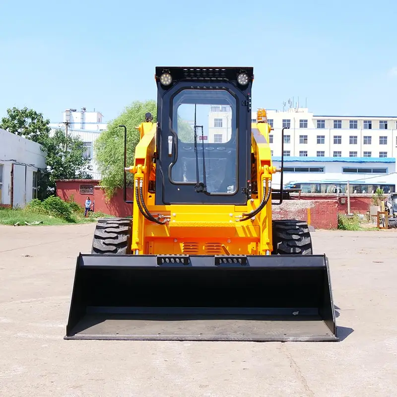 Durable remote-controlled skid steer loader skid steer attachment for tractor loader skid steer loader diesel engine
