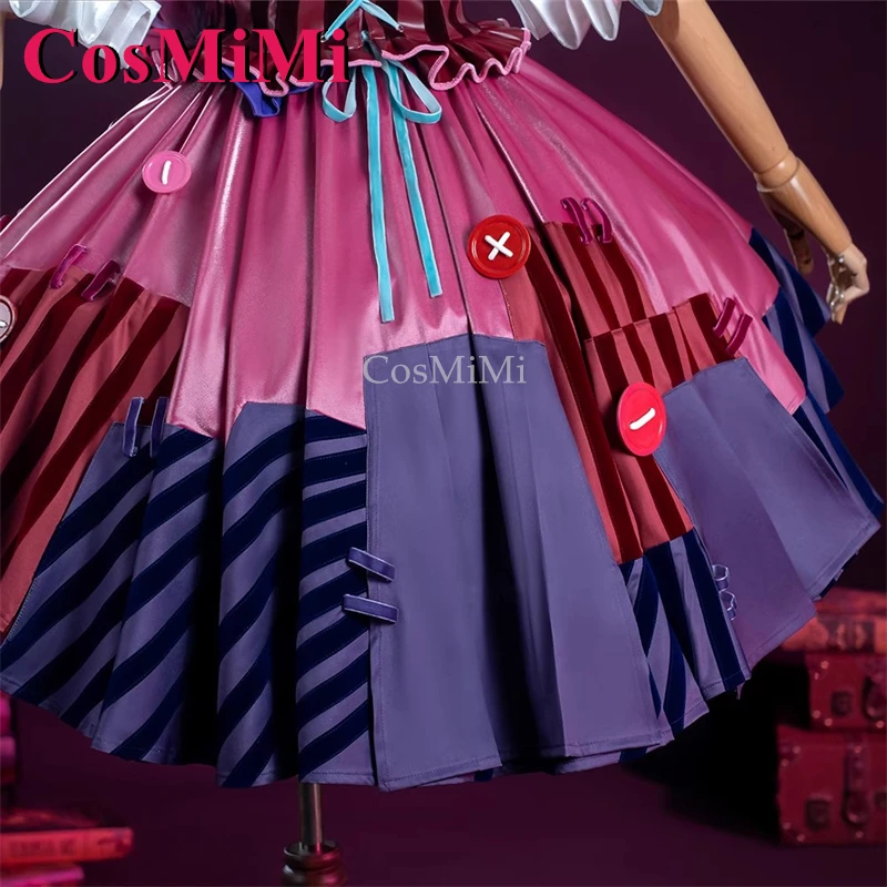 CosMiMi لعبة الهوية الخامس ويندي فورد/الرائد أزياء تنكرية ملكة جمال استراحة الشاي الزي الحلو كرنفال حفلة لعب الأدوار الملابس