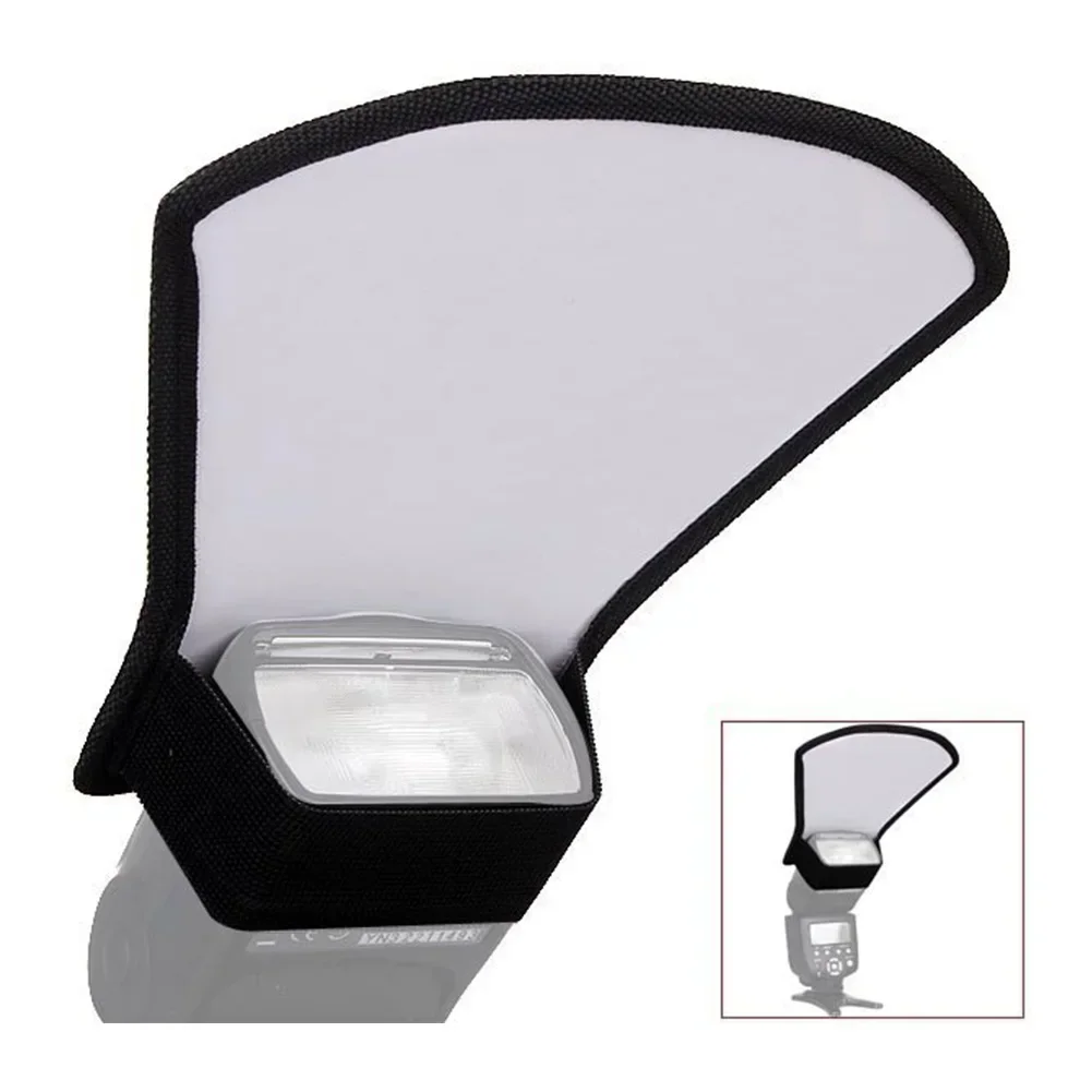 Universal Softbox Flash Bounce Reflector Diffuser Softbox Camera Accessories Silver White for Canon Nikon Camera Photo Studio