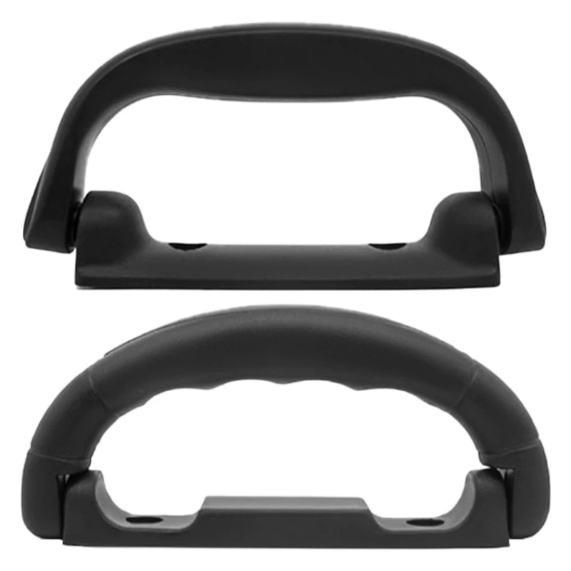 Black Ergonomic Handle for Luggage Reliable Carrying Solution Business Travel Essential Easy Install Handle