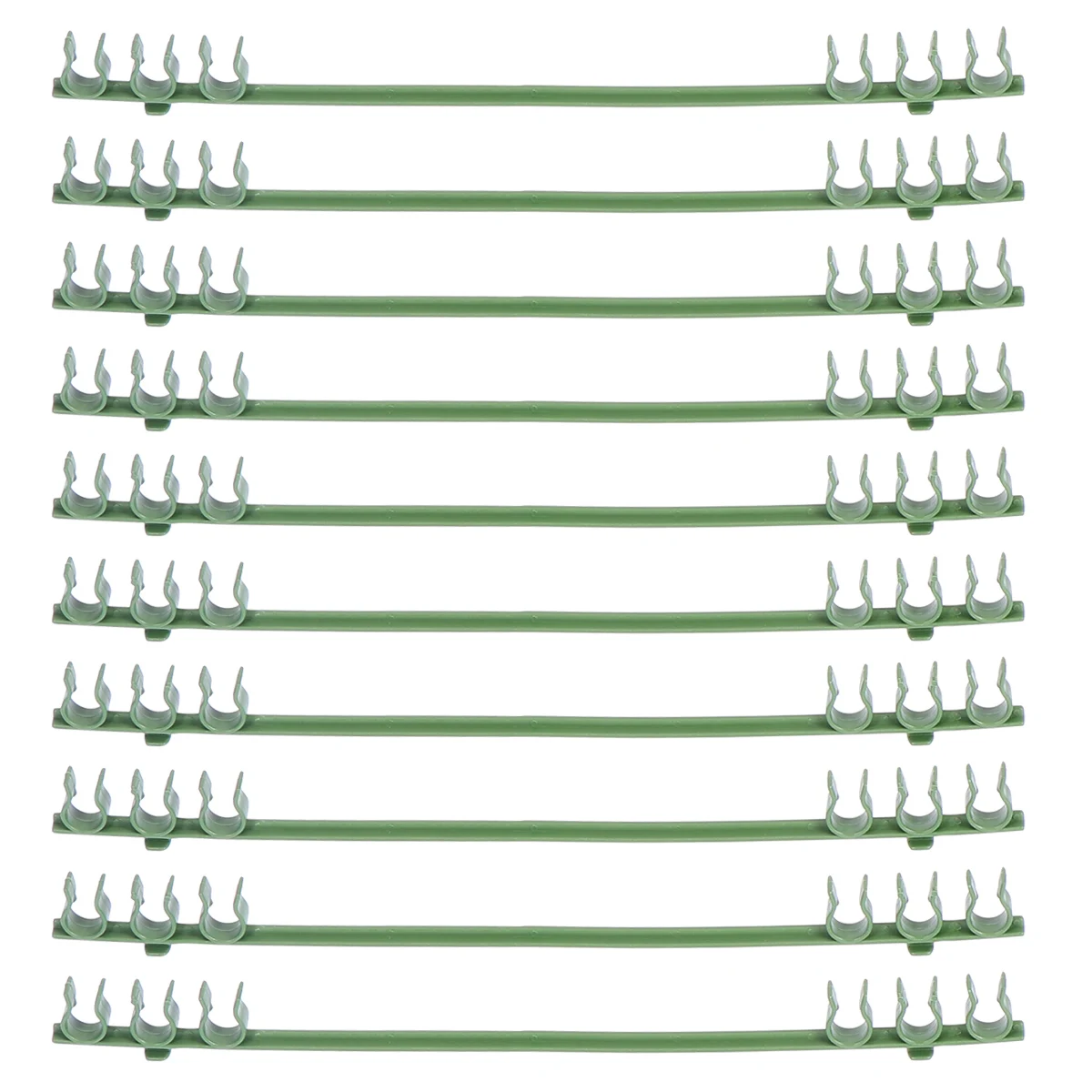 

50pcs Cross Arm Buckle Lightweight Reusable Tomato Cucumber Vine Support Clip Garden Plant Cage Bracket