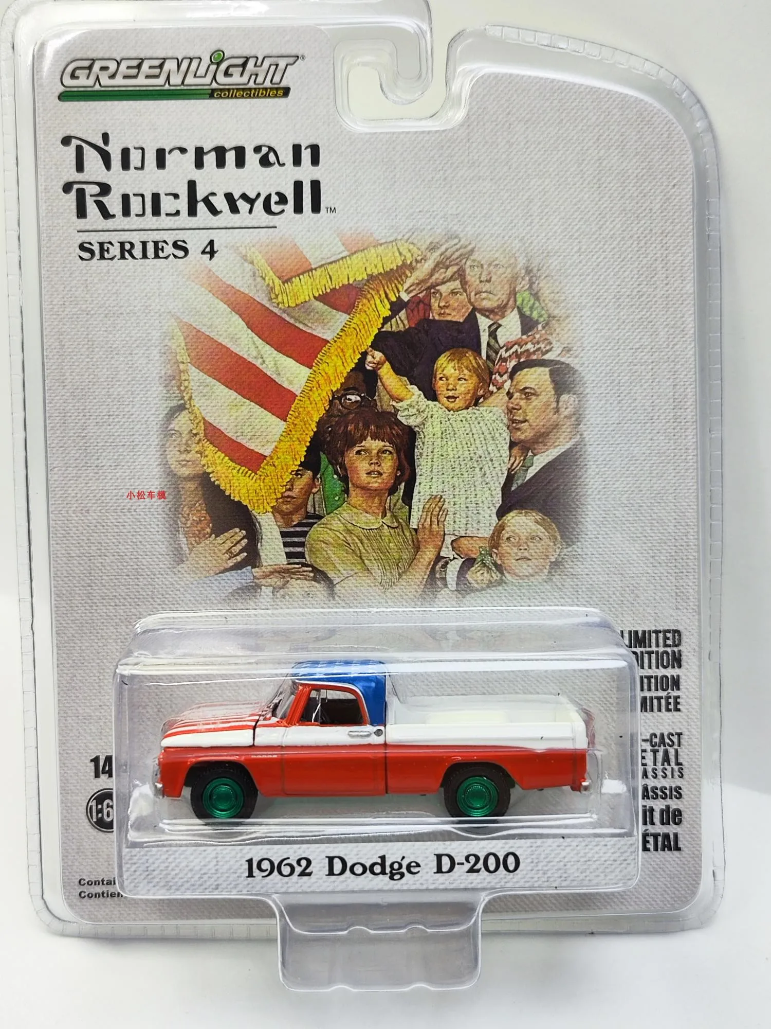 

GreenLight 1:64 1962 Dodge D-200 модель автомобиля из сплава, игрушки для коллекции подарков, украшение для дисплея