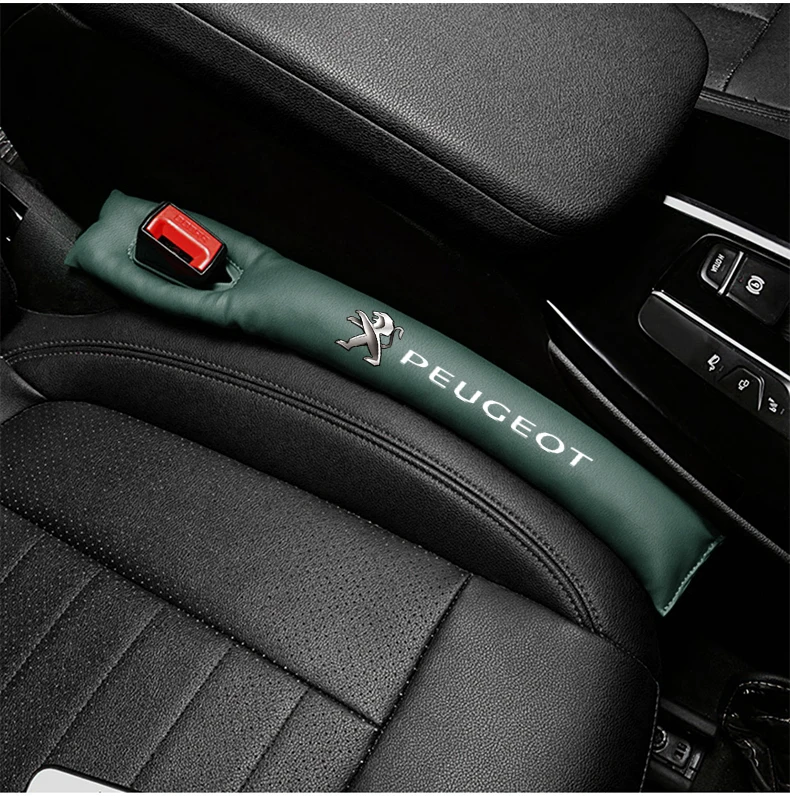 2 Stück Autositz-Lückenfüller, Seitennaht-Dichtungsstreifen für Peugeot 208 3008 308 2008 207 107 508 406 407 307 206 4008 – Detail 18