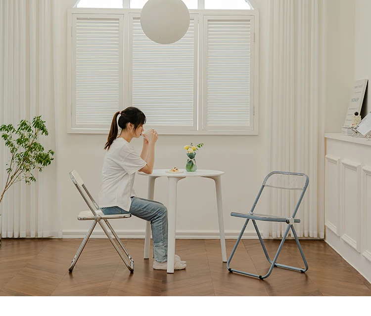 Table à manger ronde minimaliste domestique, petite table de négociation, table carrée ins, salon de thé au lait, table de loisirs