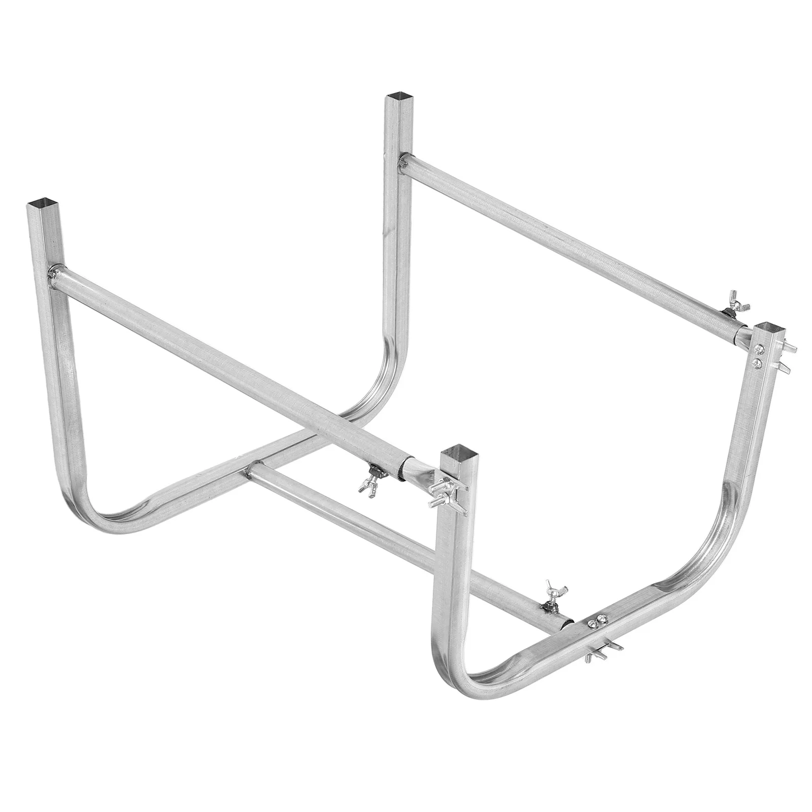 

Garden Trash Bag Holder Stand Metal Frame 30-50 Gallon Capacity for Efficient Crop Packing Harvesting Yard Waste Management