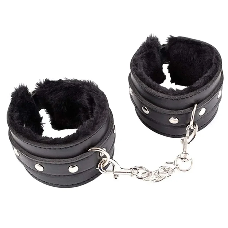 أصفاد الكاحل الإناث أصفاد الجنس الرقيق ألعاب الزوجين أصفاد الجنس حزام قابل للتعديل