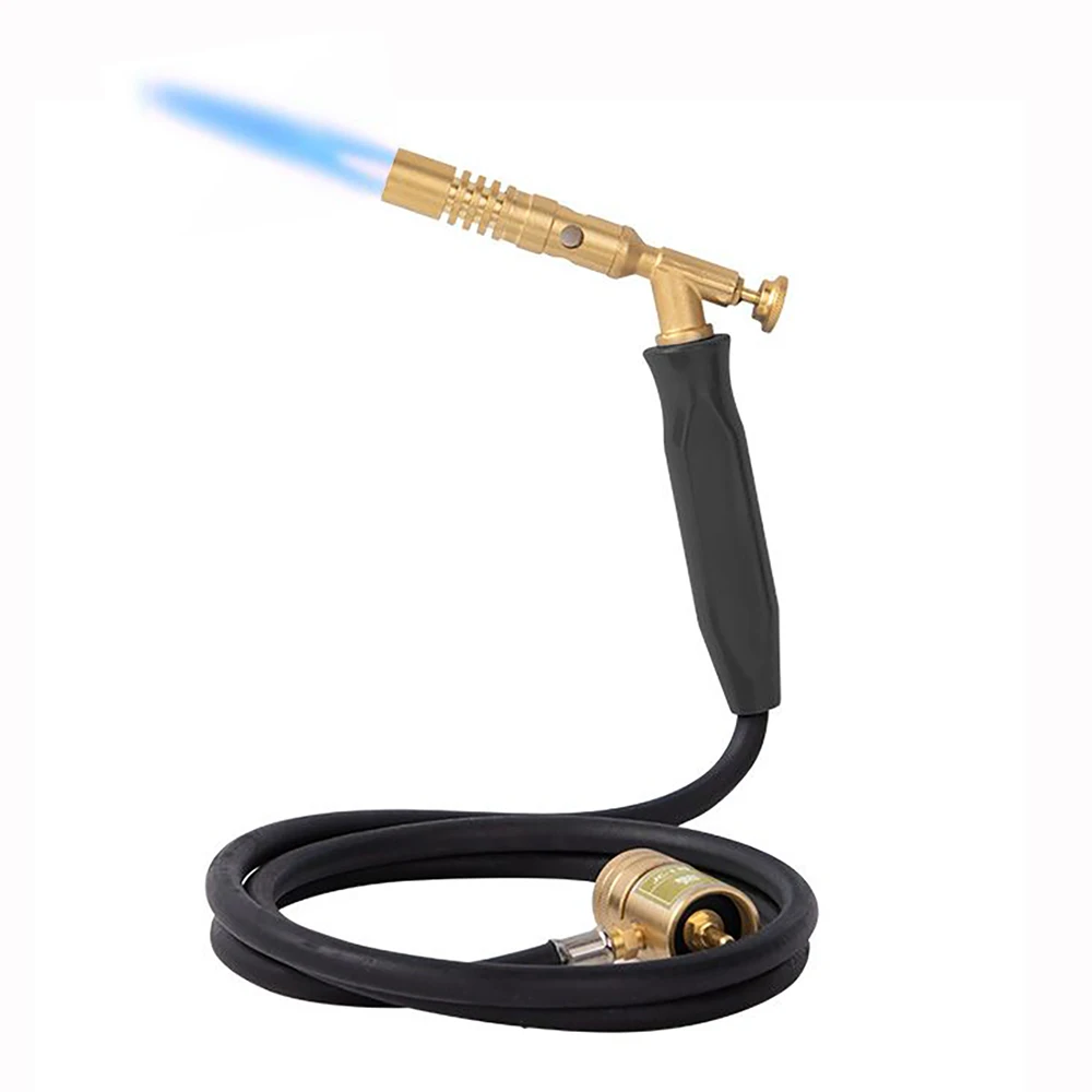 High Quality Welding Equipment Tools Pure Copper Soldering Gun Welding Torch Butane Gas Welding Gun 1300℃ Flame Torch Brazing