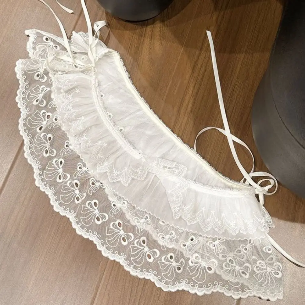 Rok Renda Bordir Baru Y2K Pakaian Jalanan Rok Berongga Tembus Pandang Desain Bertali Rok Lapisan Harajuku Dekorasi Jeans