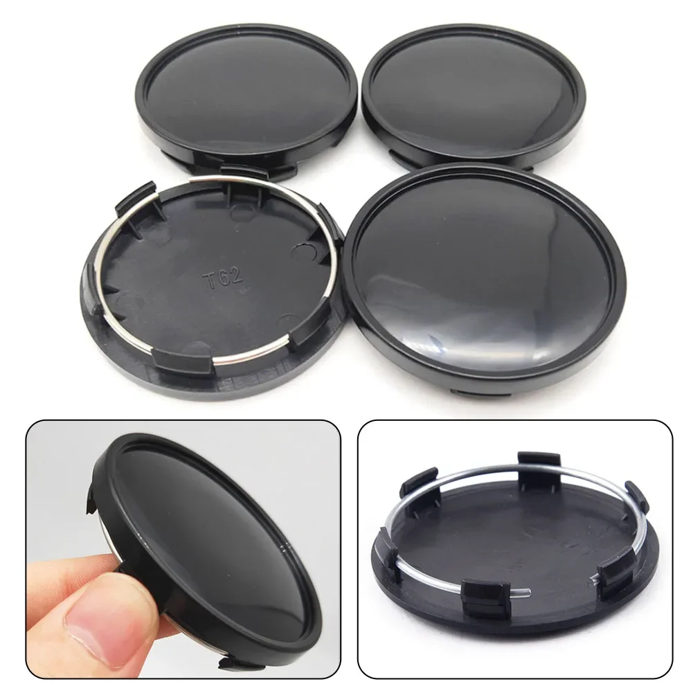 High Quality Wheel Center Cap Wheel Rim Hub 4pcs 62mm Cap Cover Car Accessories Easy Installation Exterior Part