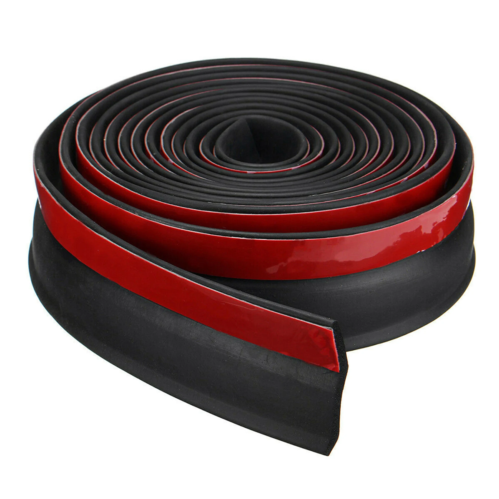 

Weather Edge Seal Strip Garage Door Home Replacement Rubber Full Wrap Multipurpose Bottom Adhesive Dustproof Portable Trim