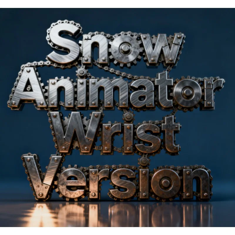 Snow Animator Wrist Version - Portable Snow Maker for Stage Magic & Snowstorm Illusions Magic Tricks Magician