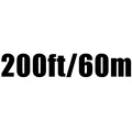 200ft - 60m