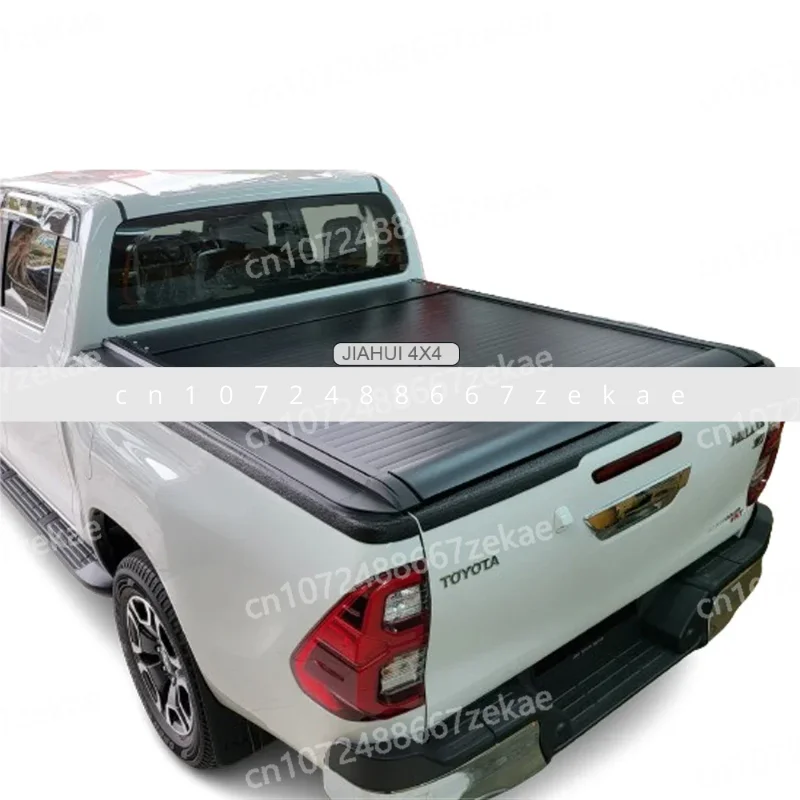 2015-2023 Double Cabs Tonneau Cover Waterproof Outdoor Manual Roller Shutter