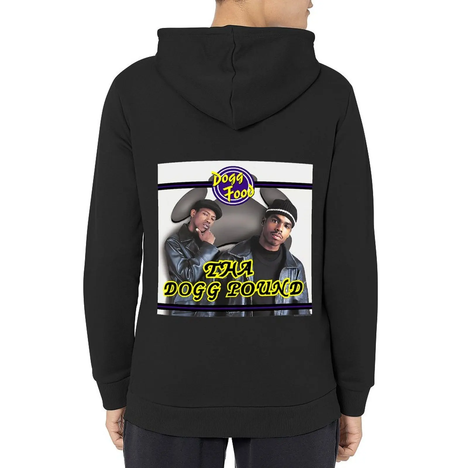 

Death Row Records Dogg Food Album Cover Hoodie autumn clothes male clothes korean autumn clothes tracksuit men