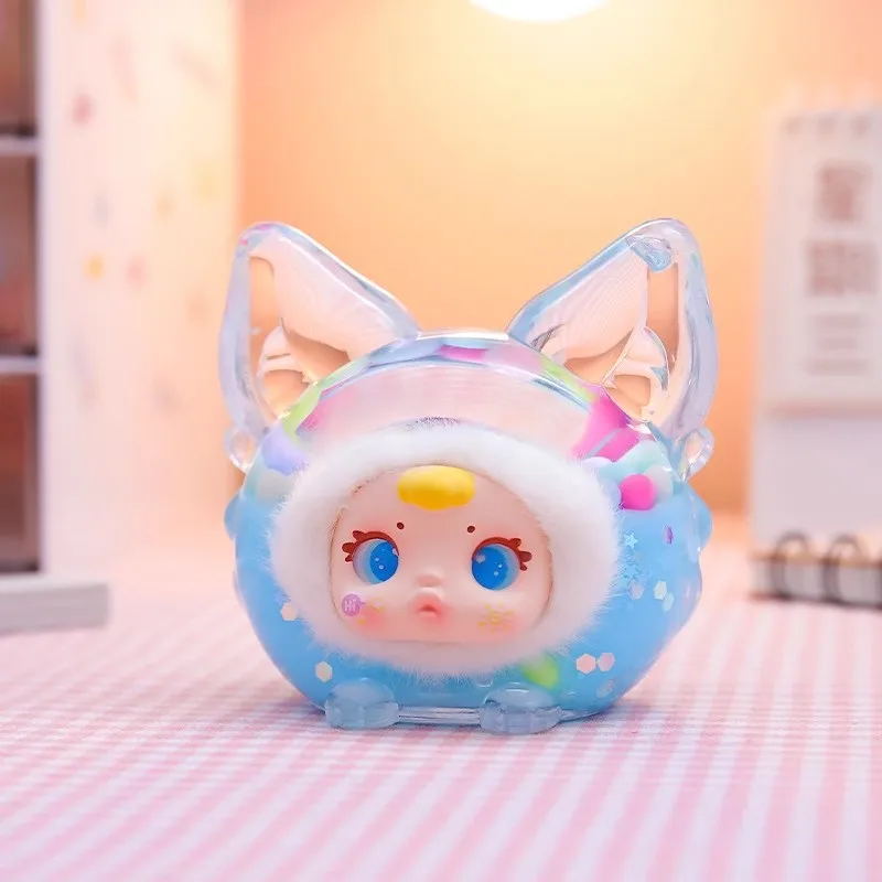 

Candy Paradise Blind Box - Cute Sparkling Laser Plush Toy Trendy Collectible Resin Crafts for Desktop Bedroom Decoration