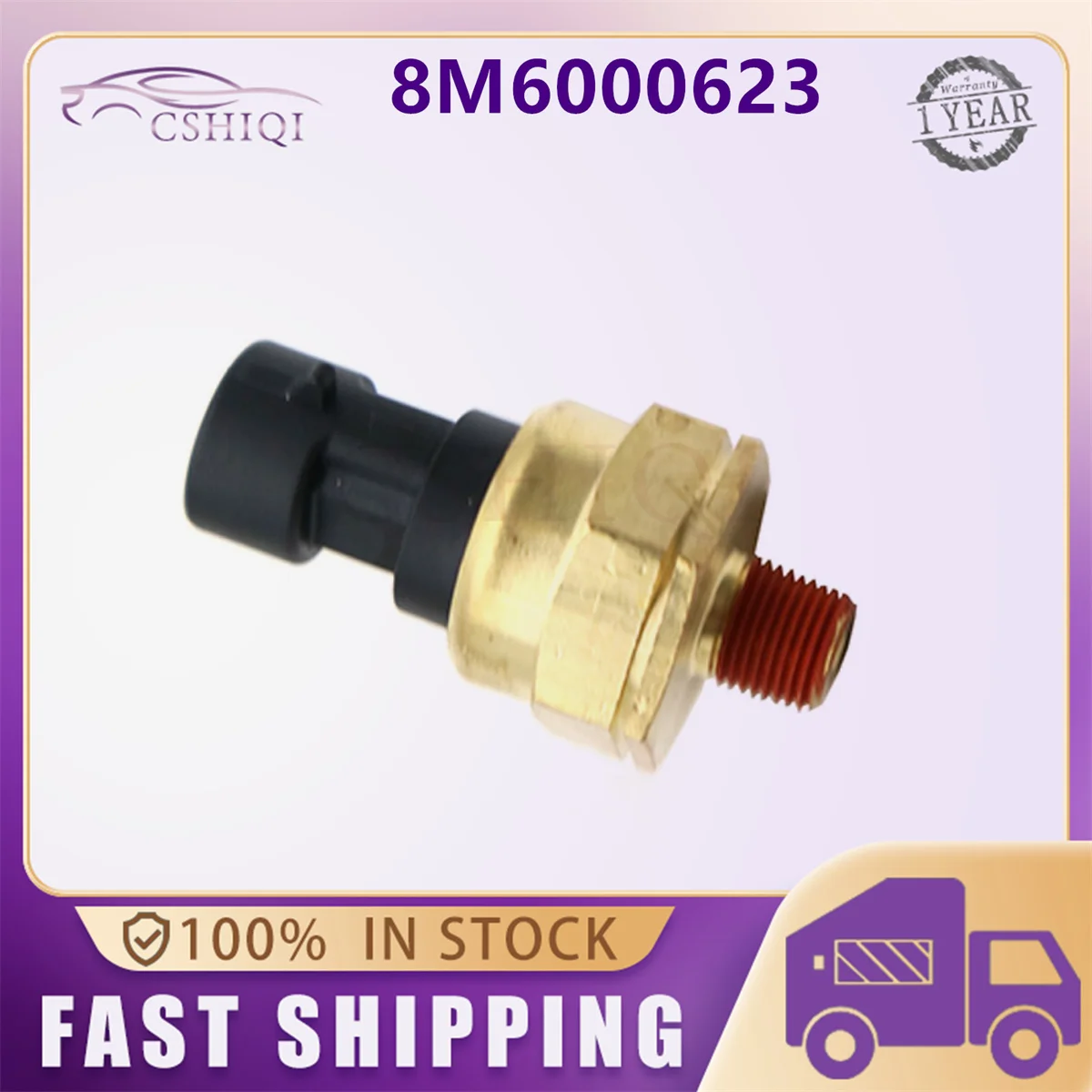 8M6000623 Water Pressure Sender Switch For Mercruiser 350 MAG MPI 383 Stroker Replaces 8818790  MM2733760 8818793 Auto Parts