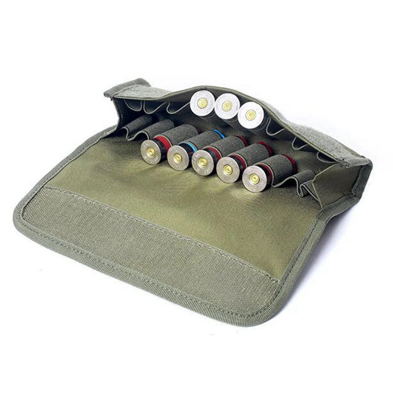 Molle Bullet Pouch 18 Rounds Shotgun Shotshell Reload Holder  for 12 20 Gauge 12G Ammo Bullet Cartridge Bag Military Waist Bag