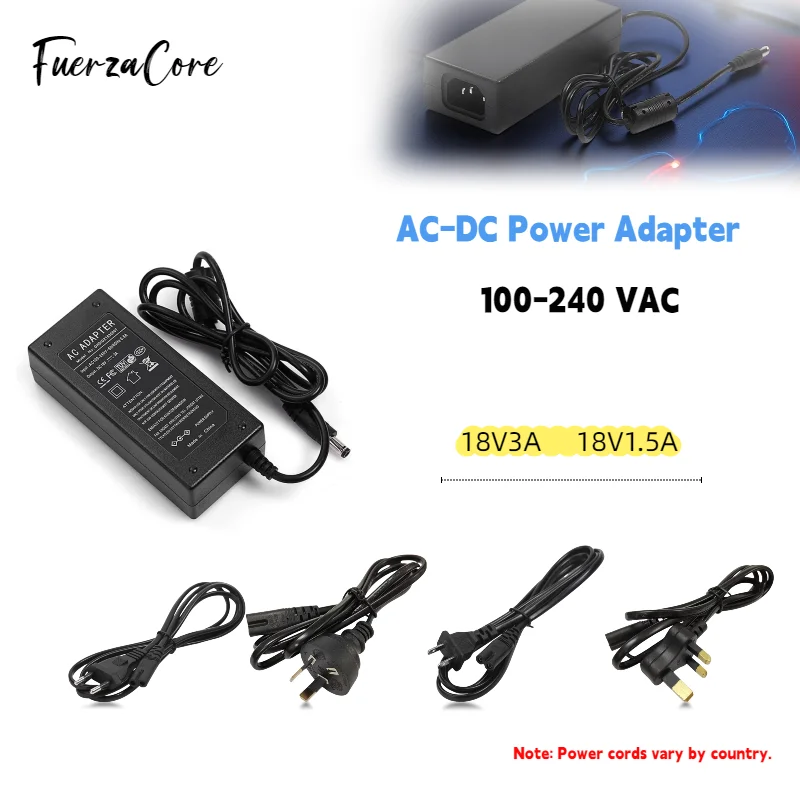 Dc 18V3A Power Supp… - image