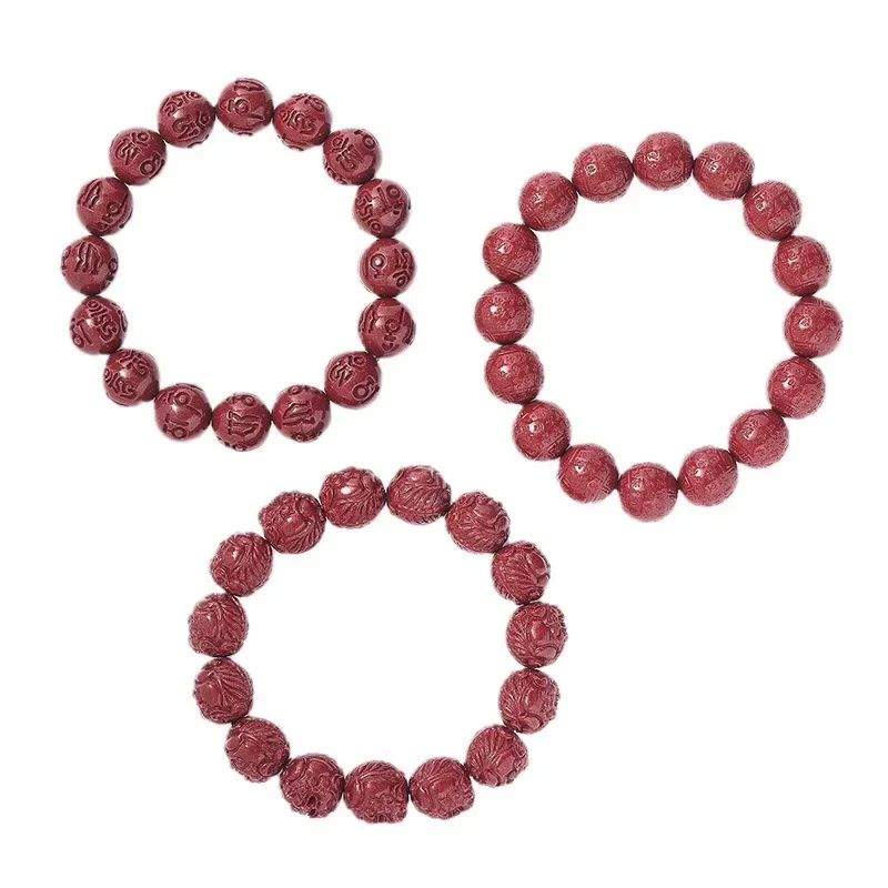 أصيلة الزنجفر سوار ست كلمات المثل سوار Xingshi القلب سوترا محتوى عالي الأرجواني الذهب الرمال عودة نمط سوار