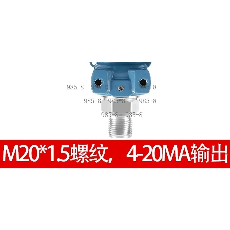 Steam Boiler Water Pressure Monitoring Sensor, High Temperature Digital Pressure Transmitter with 4-20mA Output Signal