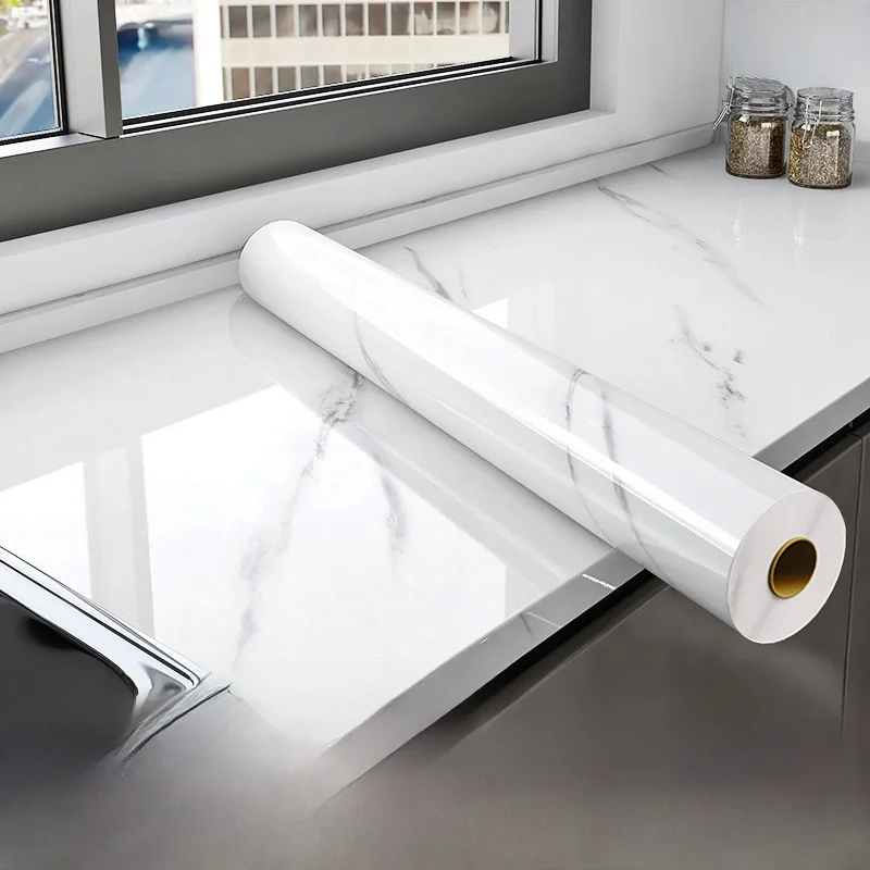 

Маслостойкая самоклеящаяся защитная пленка для кухонных столешниц, прозрачная, из кварцевого мрамора, устойчивая к высоким температурам, водонепроницаемая.