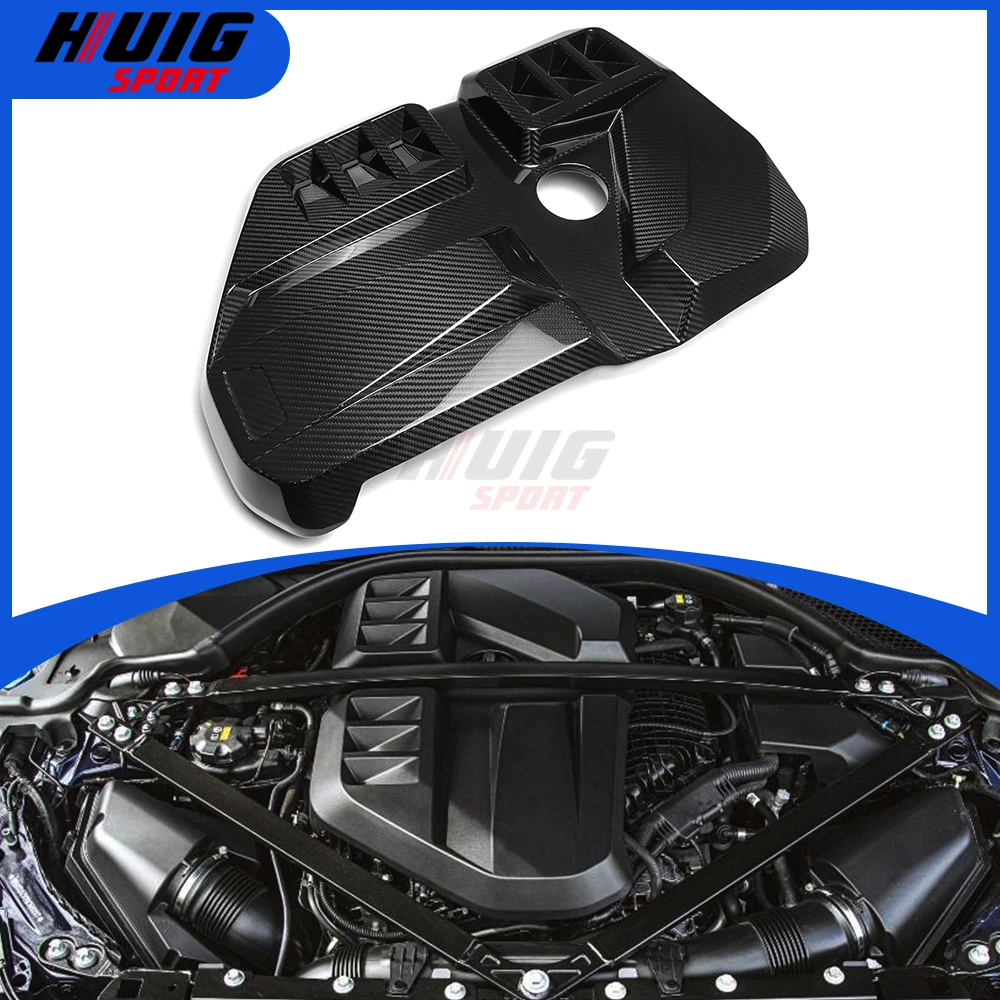 

Для BMW M2 G87 S58 M3 G80 G81 M4 G82 G83 2021-2023 экстерьер из углеродного волокна Автомобильный капот вентиляционного отверстия ковш крышка отделка Аксессуары