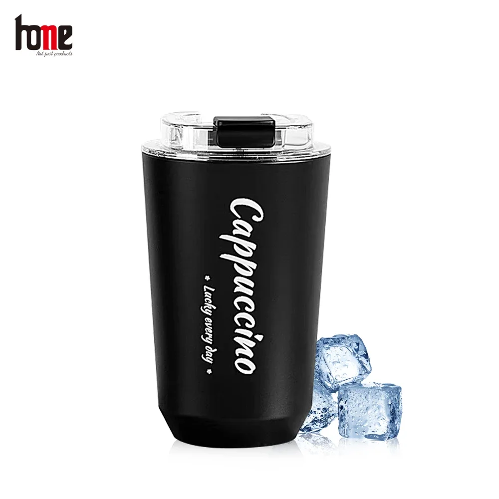 Thermal Coffee Cup with Lid Stainless Steel Thermos Bottle Insulated Mug Car Vacuum Flask Isotherm Double Wall Tumbler Drinkware