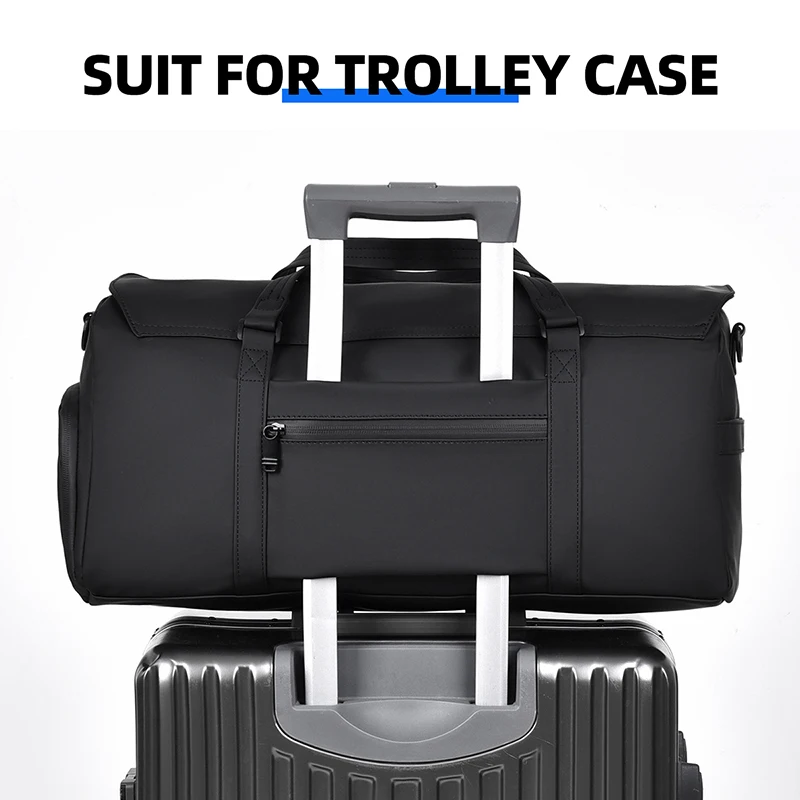 Men's Fitness Swimming Gym Yoga Handbag Dry Wet Shoe Packet Travel Camping Shoulder Bag Business Trip Large Luggage Storage Bag