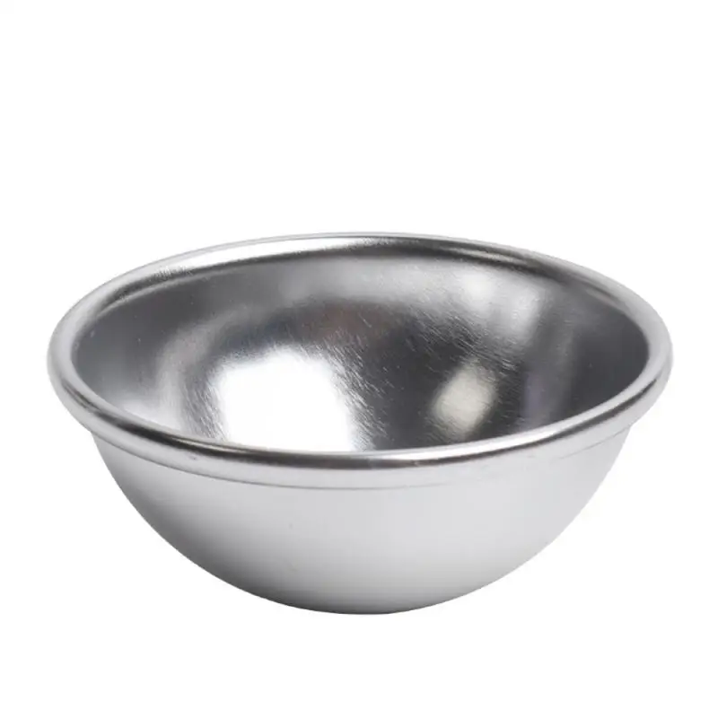 

6 Sizes Half Round Ball Cake Mold Semicircle Egg Tarts Pudding Ice Cream Xue Mei Niang Fondant Moulds Baking Gadgets