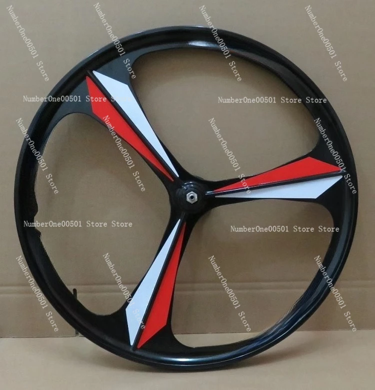 

Alloy 3 Spoke MTB Wheelset One Piece Hub Disc Brake Wheels Bearing Lightweight Bicycle Wheelset
