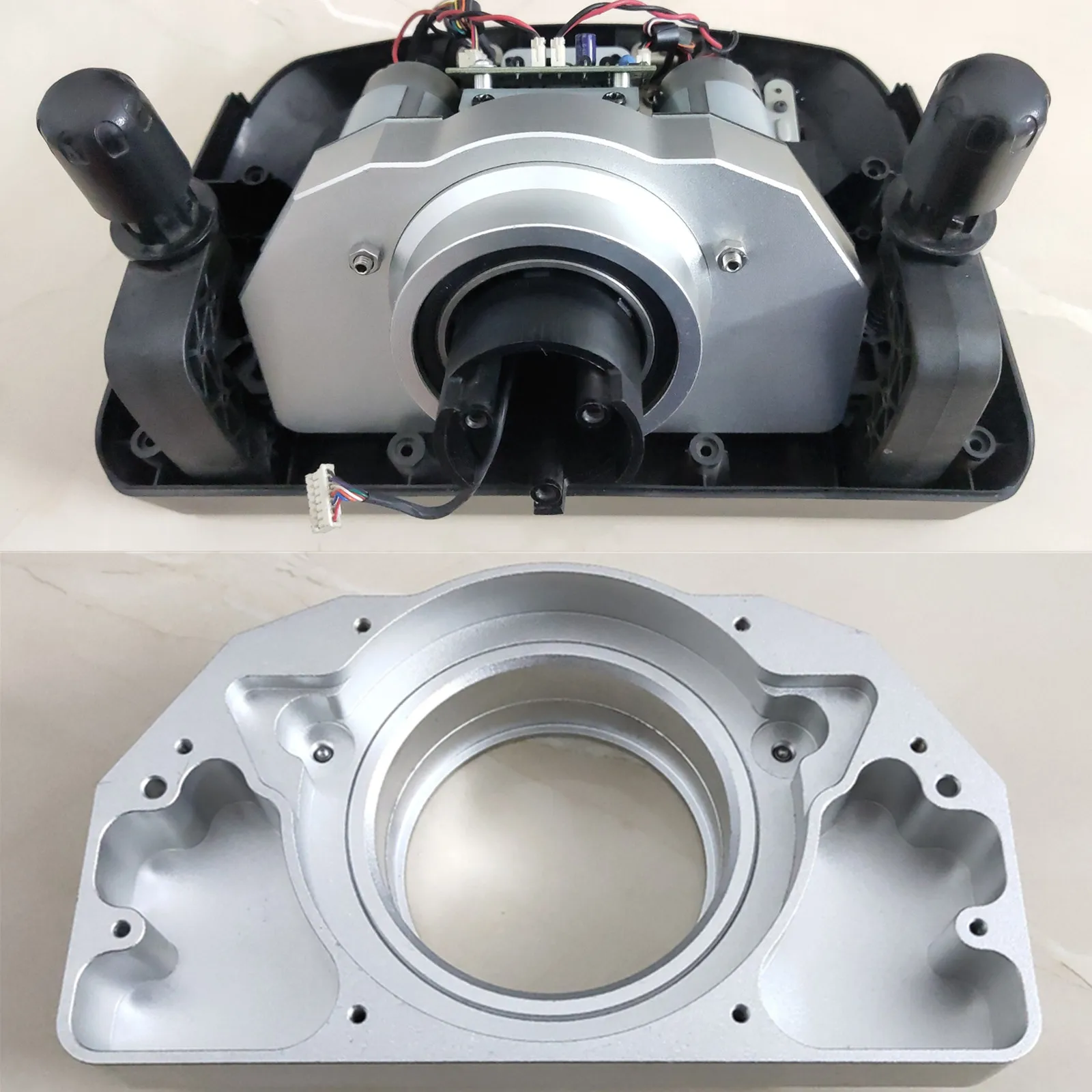 Steering Wheel Repair and Modification Movement CNC Aluminum Alloy Bearing Seat for G25 G27 G29 G920 G923