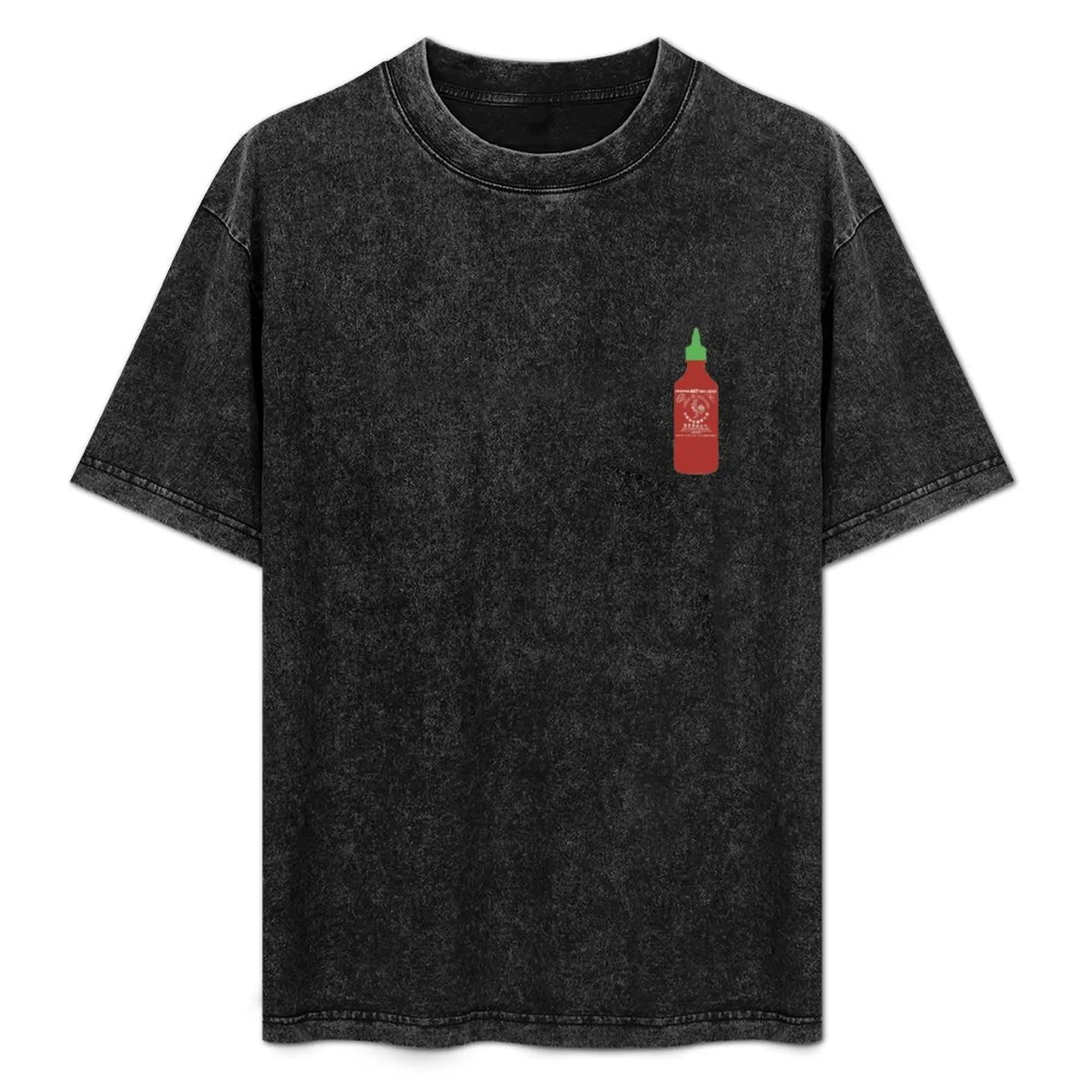 

Sriracha Hot Sauce T-Shirt quick-drying for a boy valentines clothes cotton graphic tees t shirts men