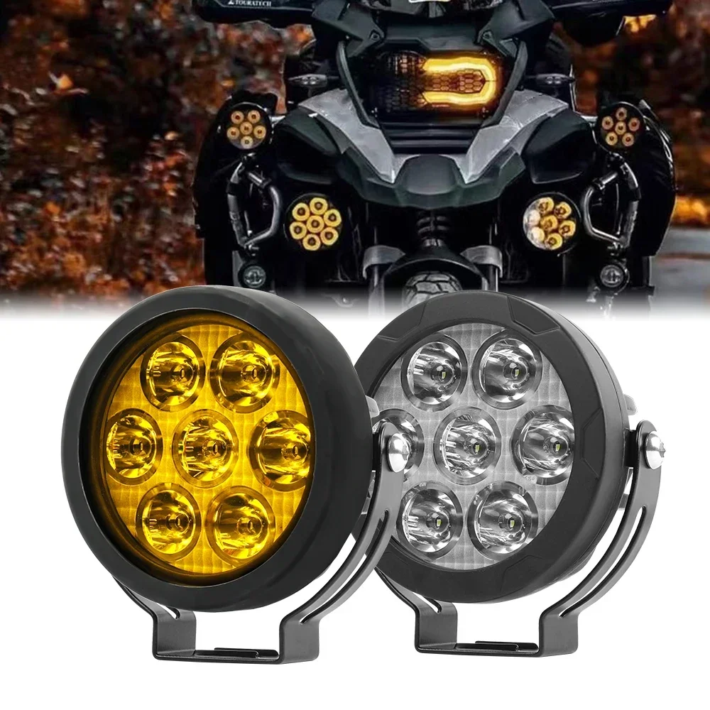 4.5 Inch Round High Power 70W Led Spotlights Motorcycle Aux Lights for GR Motorcycles